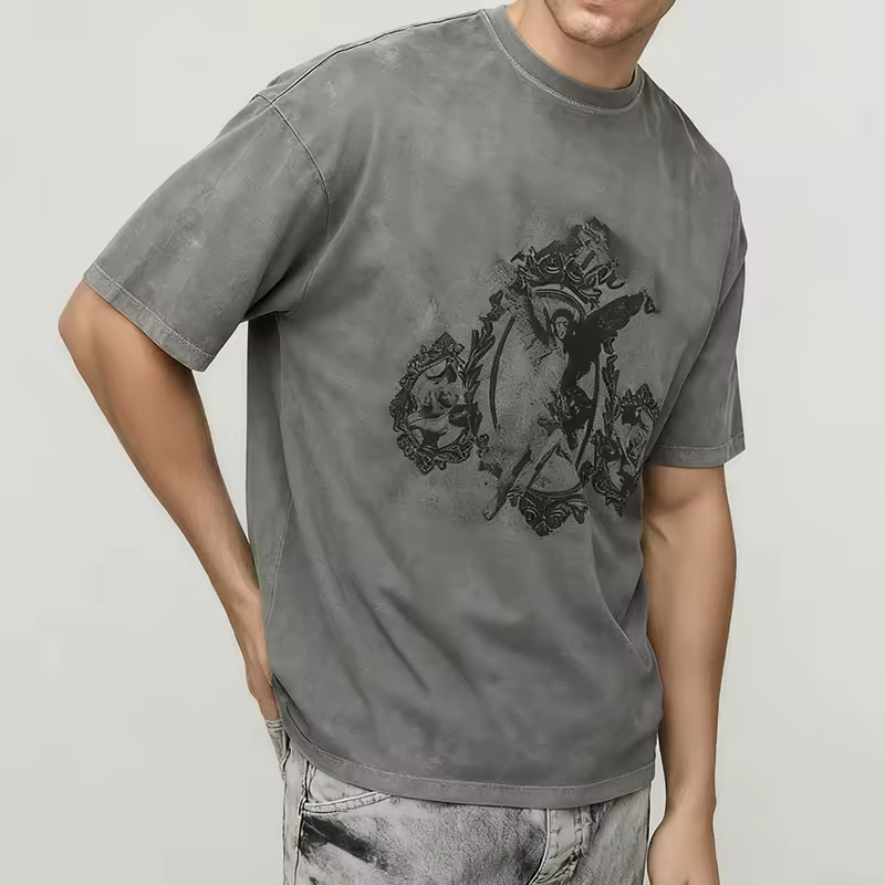 Streetwear Casual Oversized Graphic T Shirt