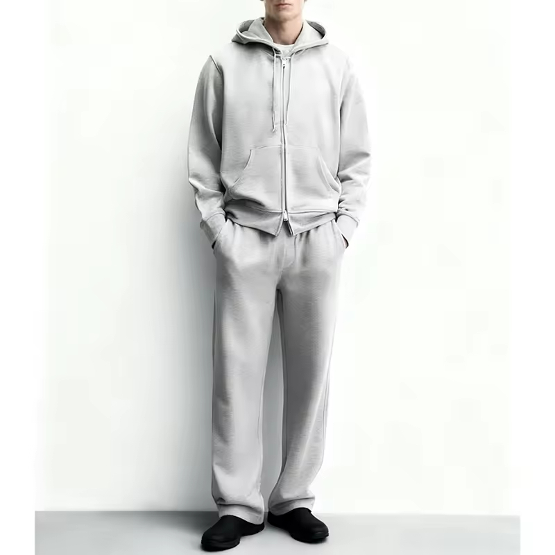 Baggy Zipper Blank Tracksuits