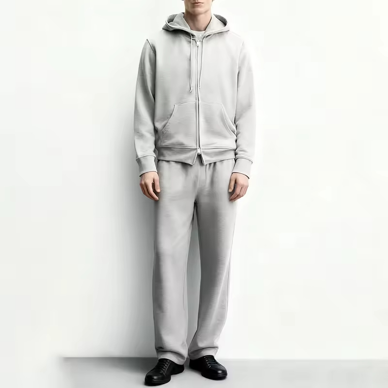 Baggy Zipper Blank Tracksuits