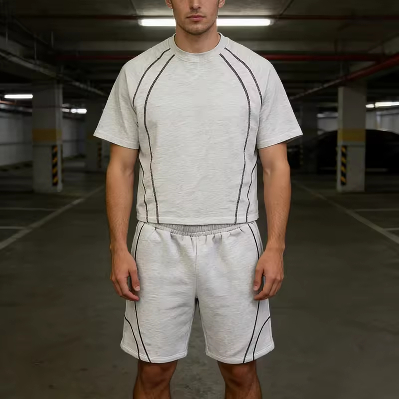 Boxy T Shirt Shorts Sets