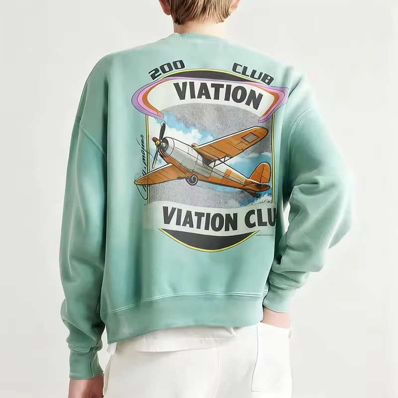 Crewneck Pullover Sweatshirt