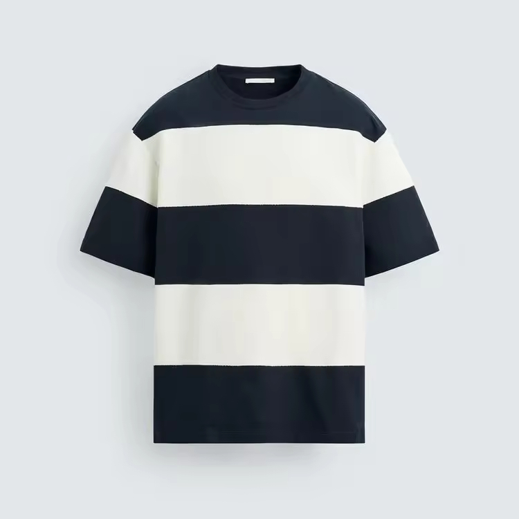 Classic Striped Casual T-shirt for Men