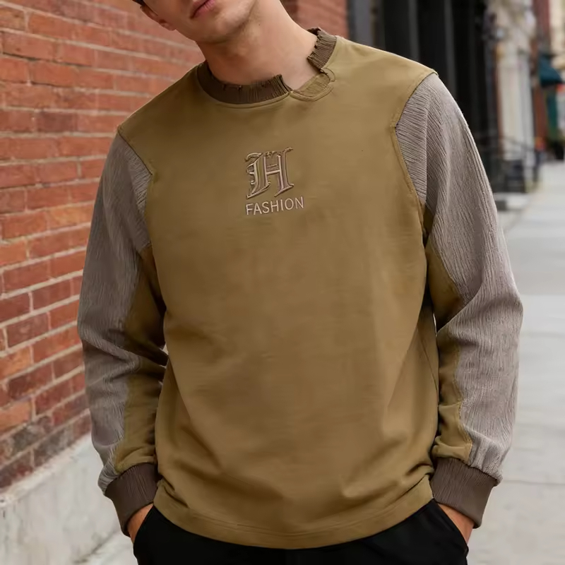 Waffle Cotton T-Shirt