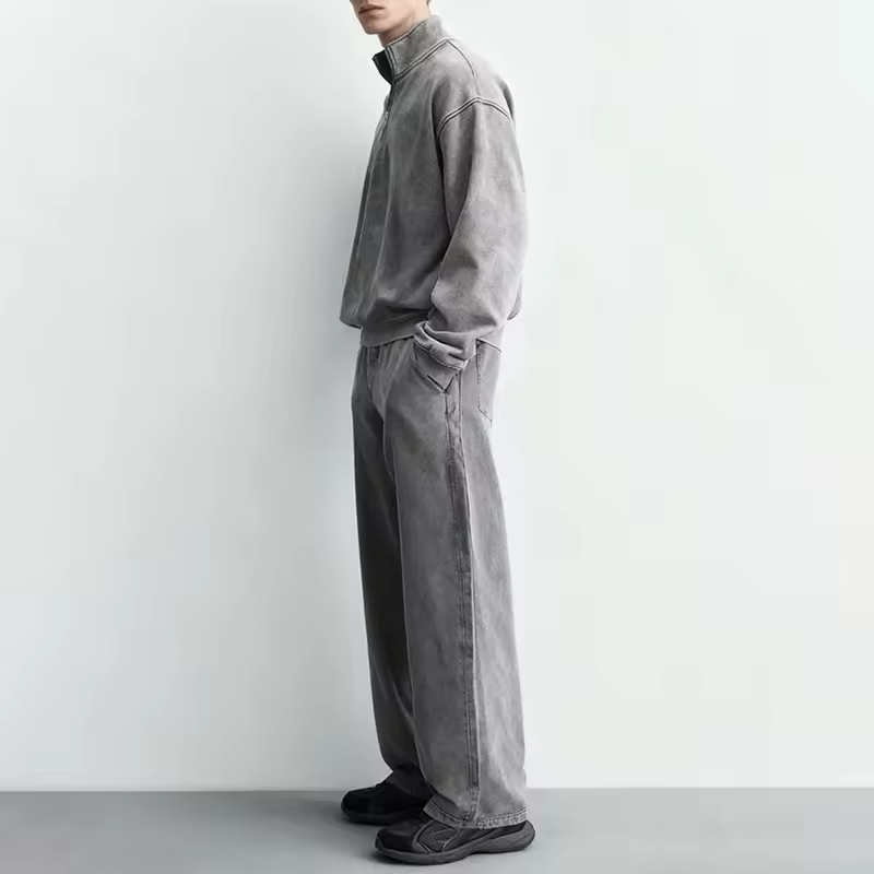 Vintage Acid Washed Two Piece Tracksuit