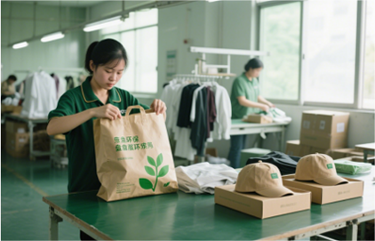 New green packaging initiative: Pan Gu Apparel Co., Ltd. Clothing fulfills its environmental commitment
