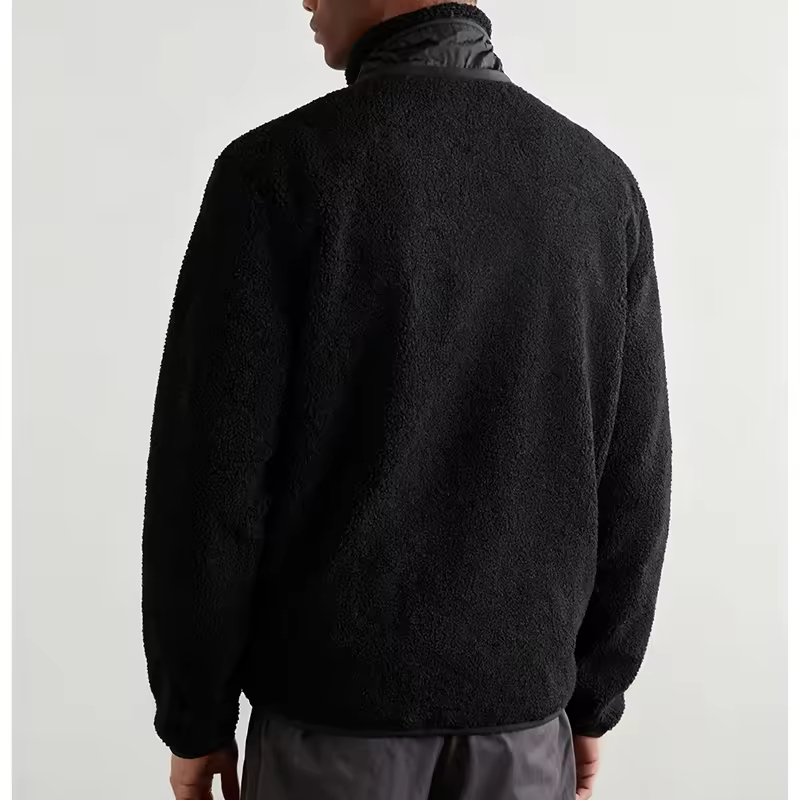 Wool Sherpa Fleece Jacket