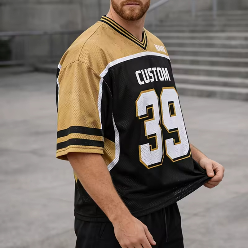 Mesh Football Jersey T-shirt