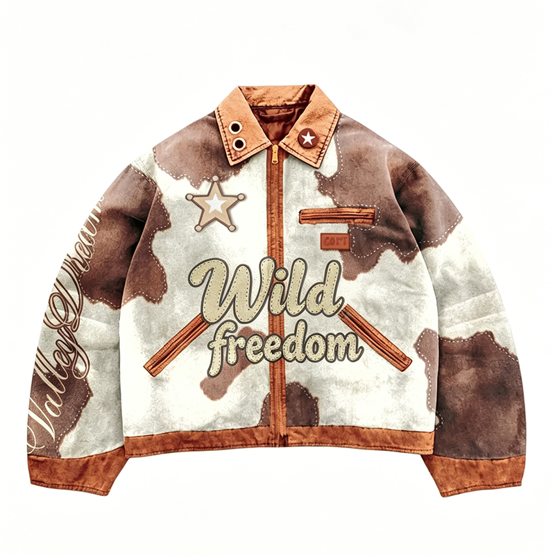 Embroidered Baseball Jacket
