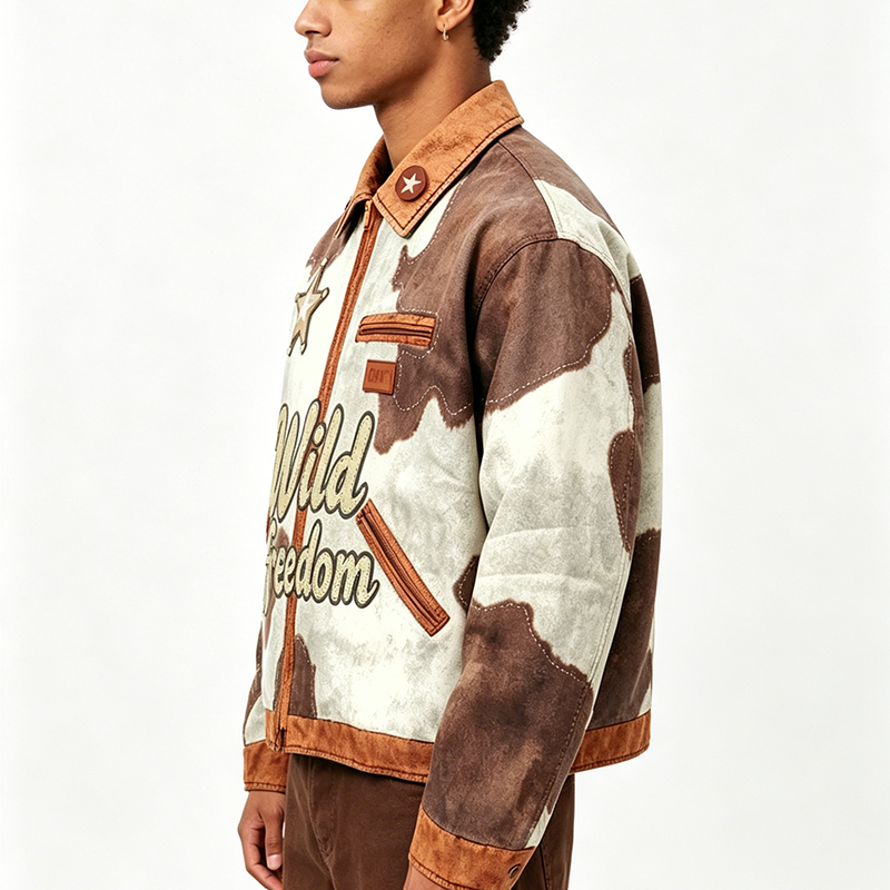 Embroidered Baseball Jacket