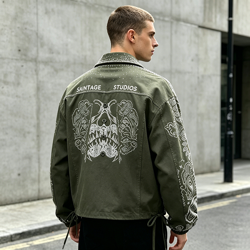 Full Lace Up Front Jacket