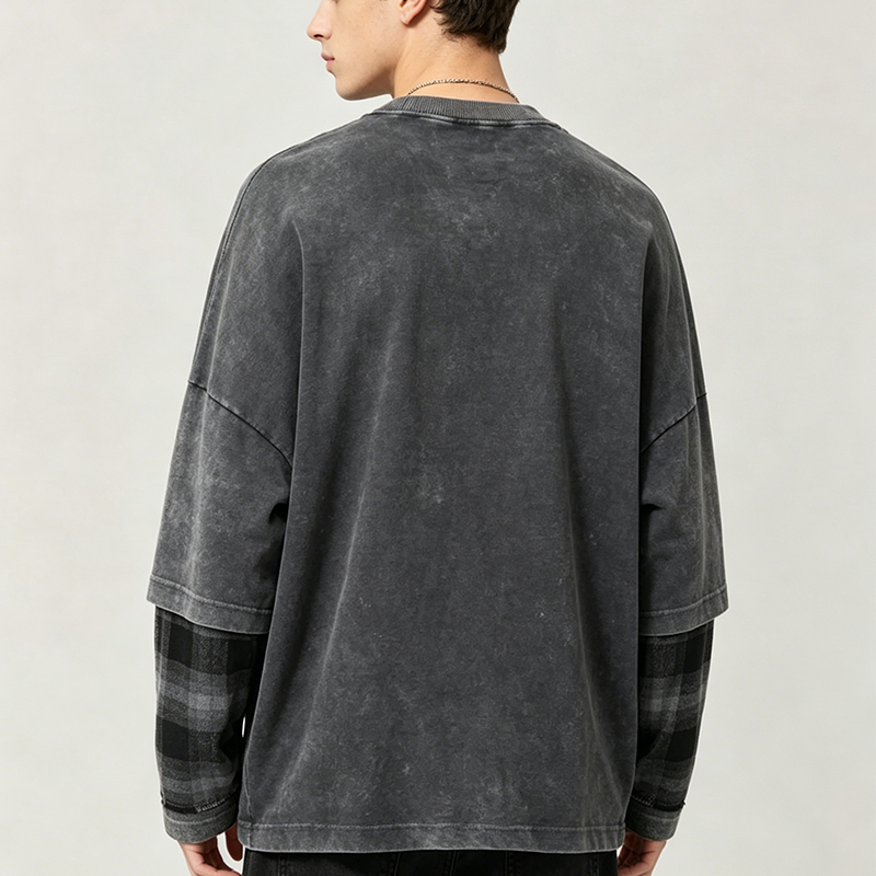 Skeleton Graphic Long Sleeve TShirt