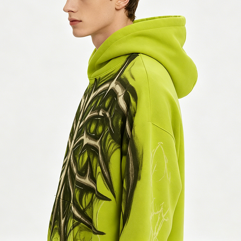 Airbrush Rib CageHoodie
