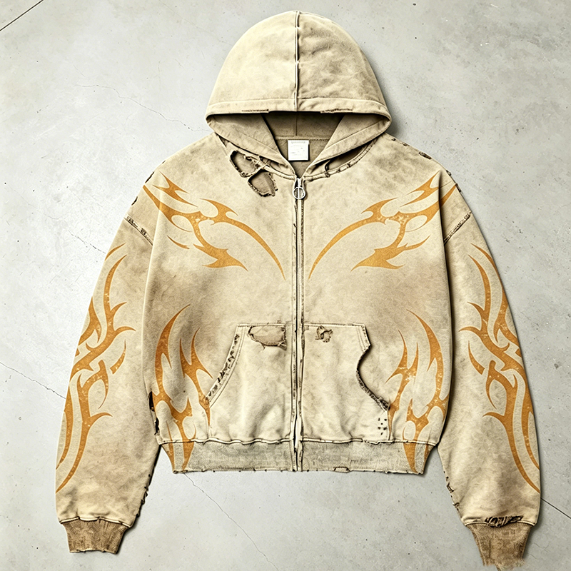 Tribal Tattoo Hoodie