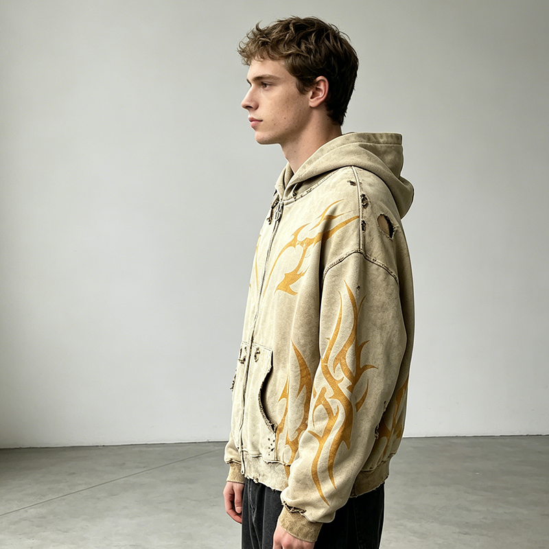 Tribal Tattoo Hoodie