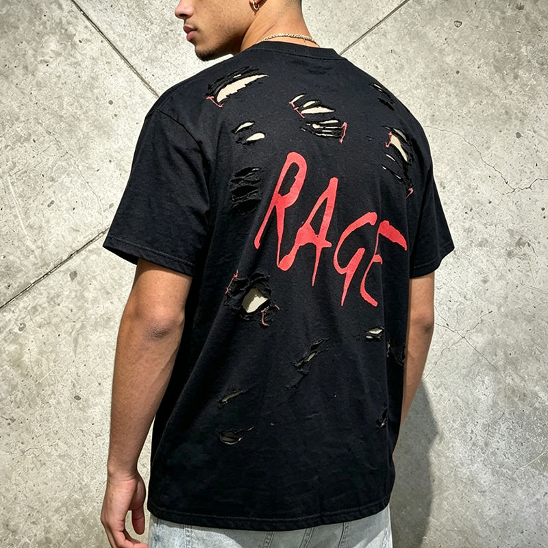 Distressed Ripped T Shirts