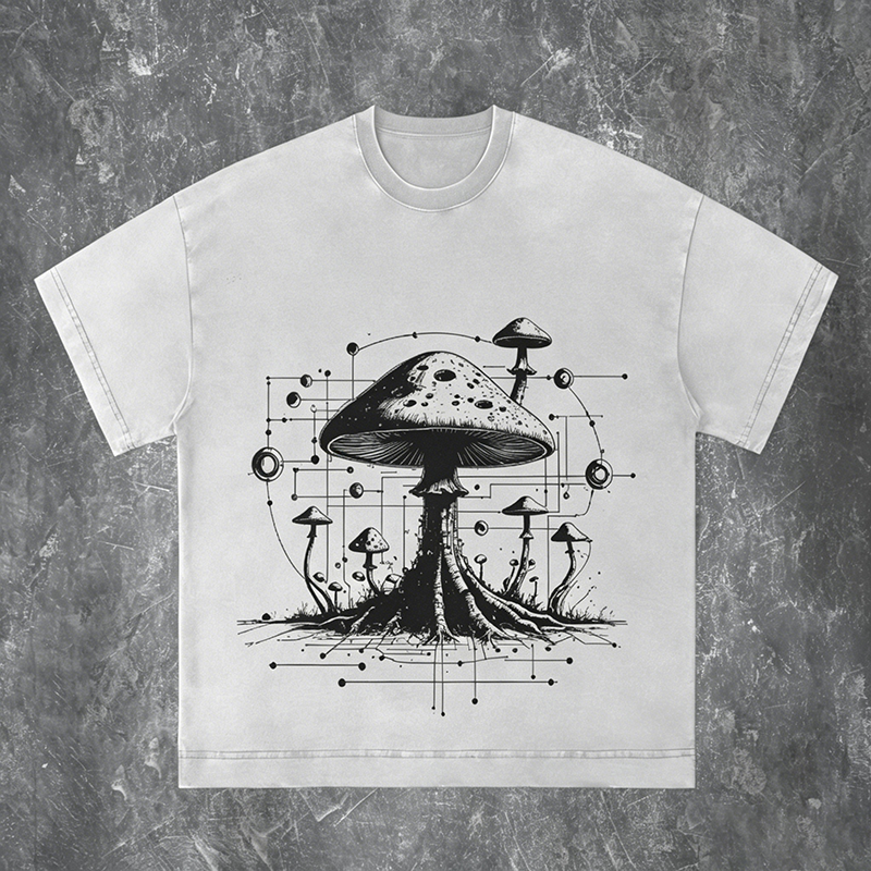 Mushroom Cyber T Shirt