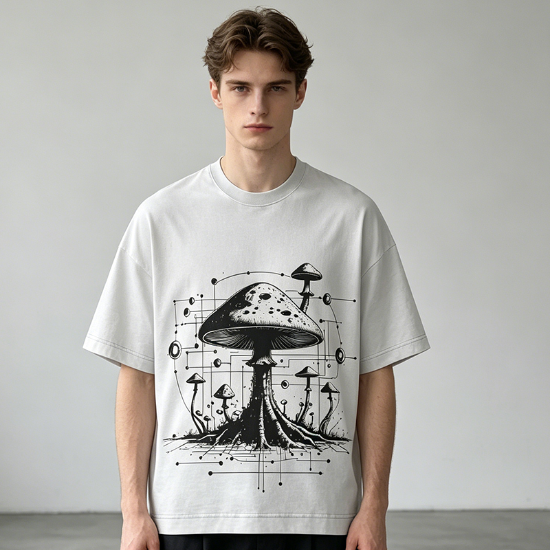 Mushroom Cyber T Shirt