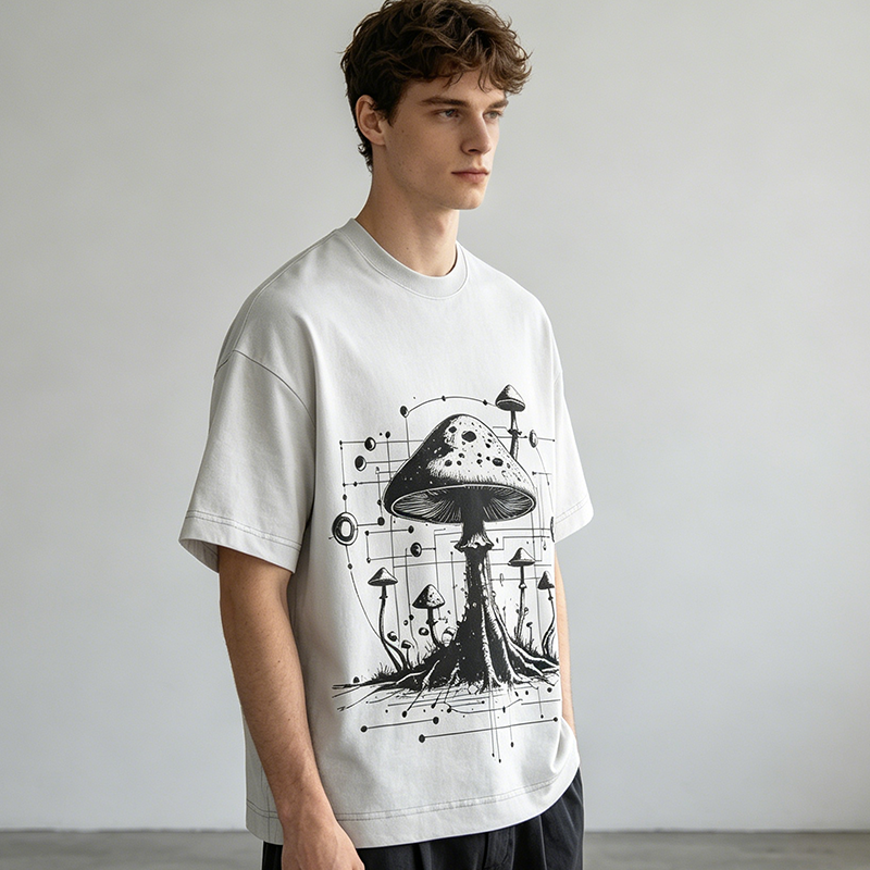 Mushroom Cyber T Shirt