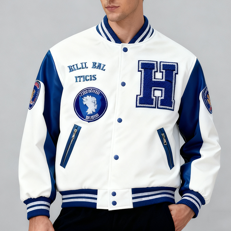 Bomber Leather Jackets for Men