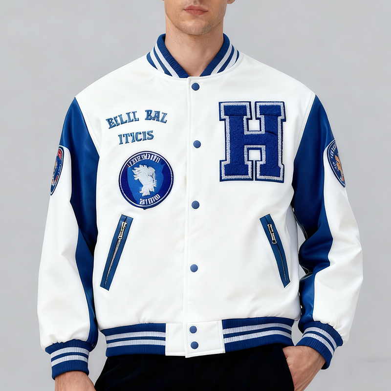 Bomber Leather Jackets for Men
