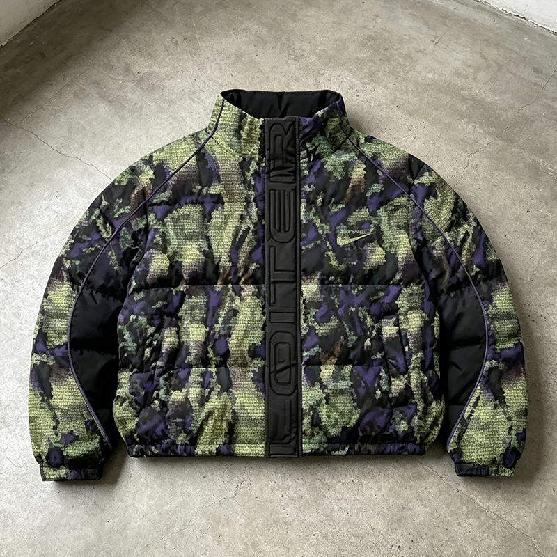 Digital Camo Puffer Jacket