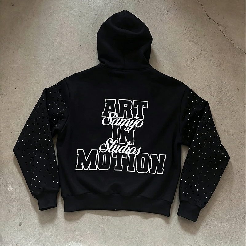 Rhinestone Hoodie