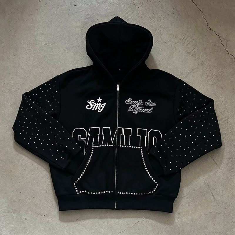 Rhinestone Hoodie