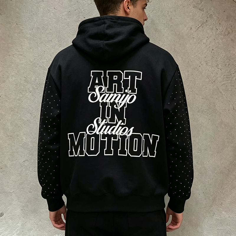 Rhinestone Hoodie