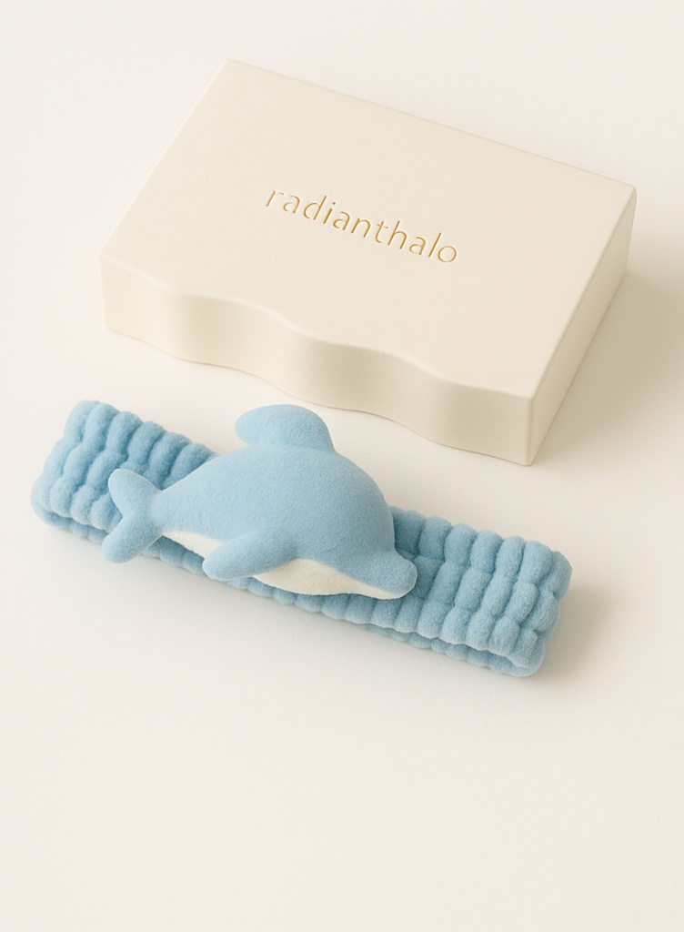 Dolphin Baby Headband: Soft and Playful for Creative Baby Photoshoots