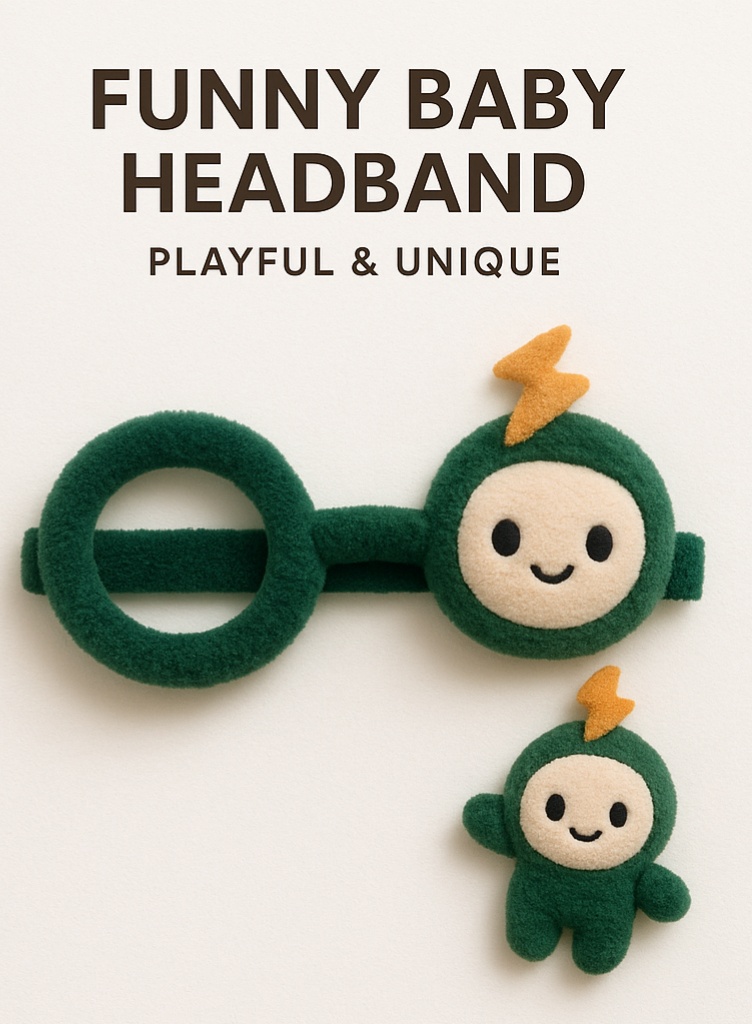 Playful Baby Headband - Comfortable & Cute