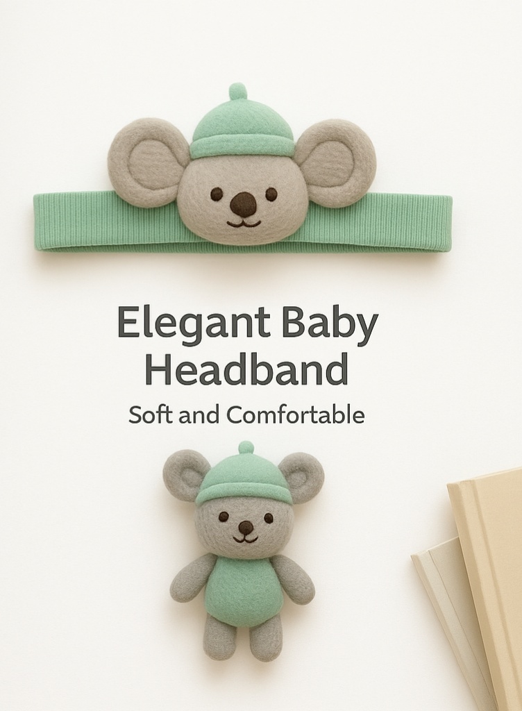 Comfortable Baby Headbands – All-Day Comfort Without Pressure