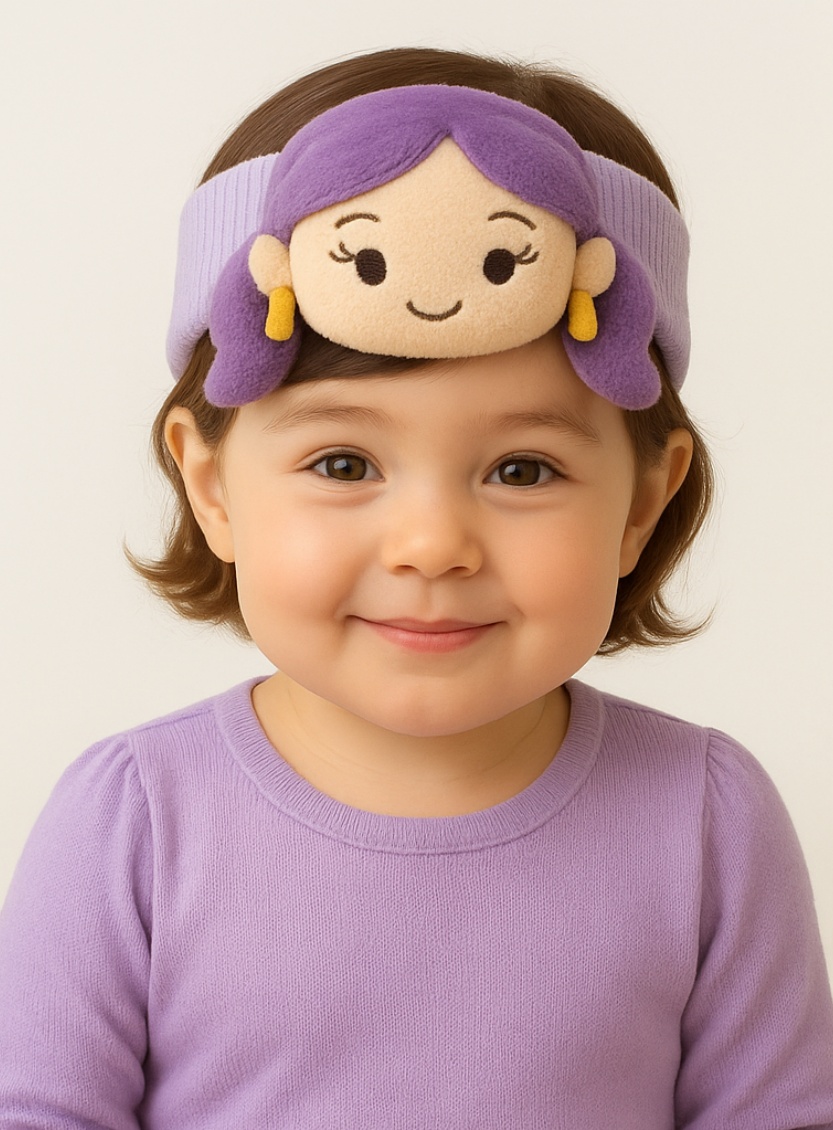 Stylish Removable Plush Toy Headband - Soft & Fashionable