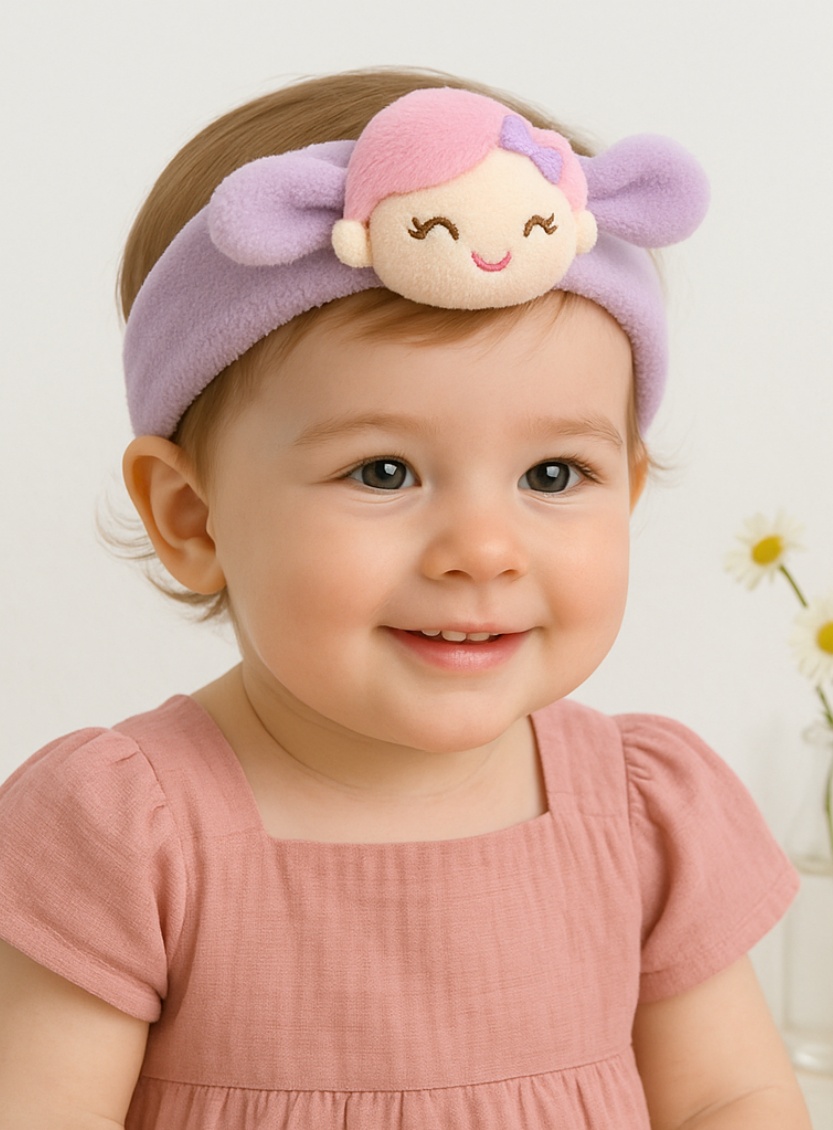 Sweet Removable Plush Toy Headband - Comfortable and Cute