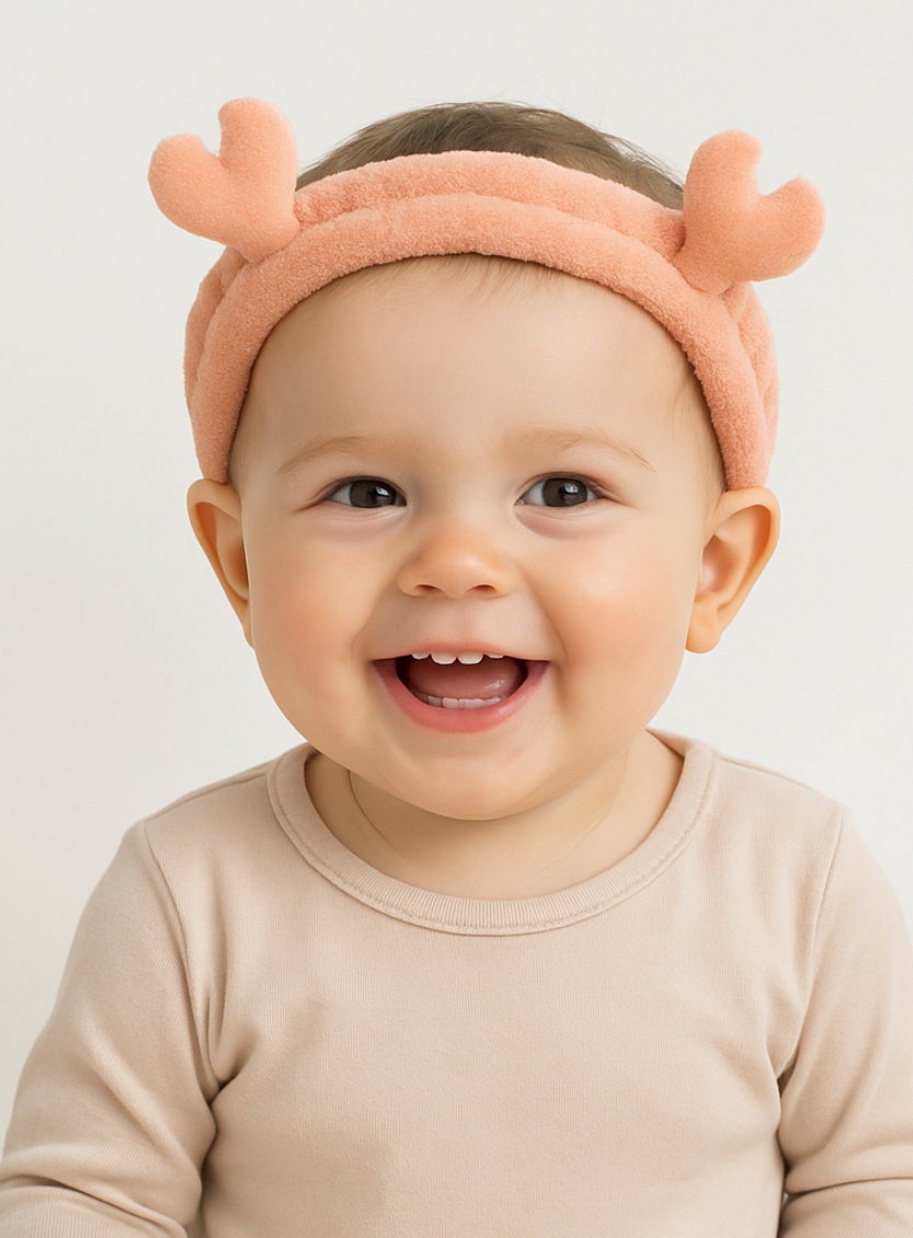Crab Baby Headband: Soft and Comfortable with Playful Design