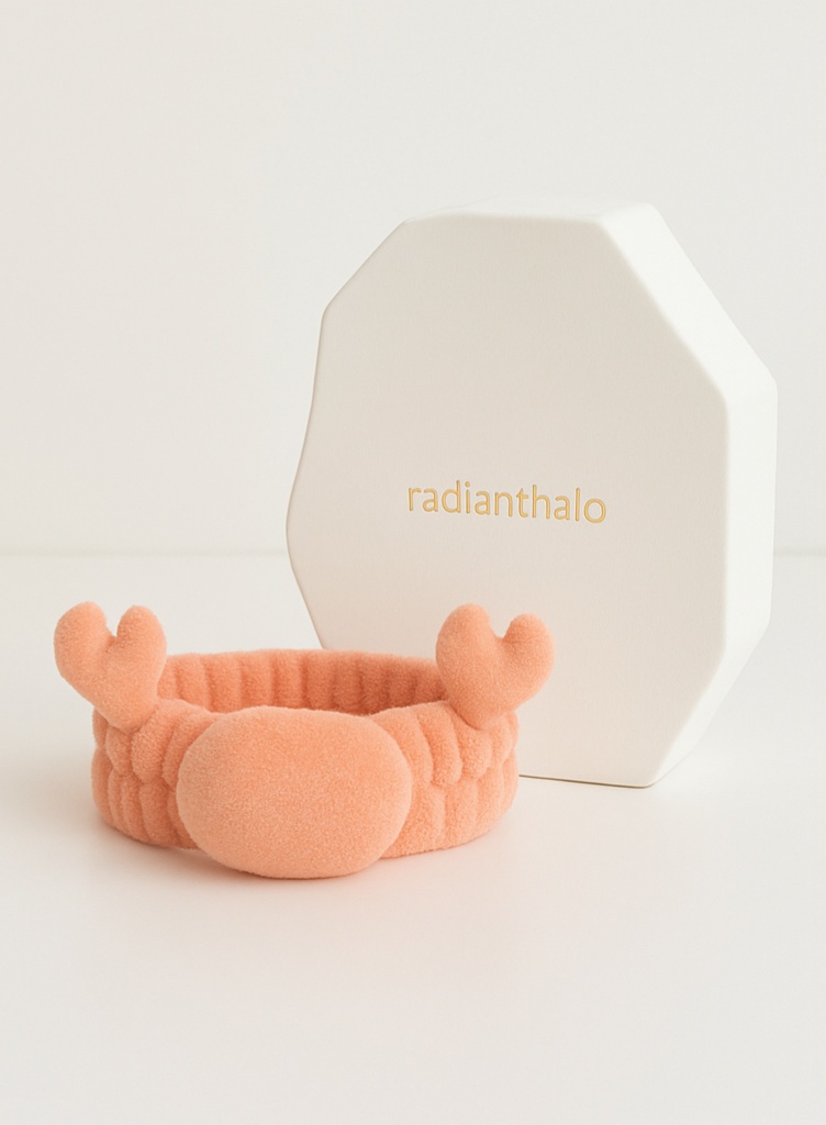 Crab Baby Headband: Soft and Comfortable with Playful Design