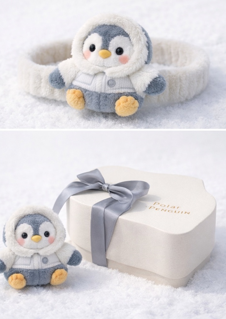 Soft Baby Headband with Green Frog Plush Toy for Photo Shoots