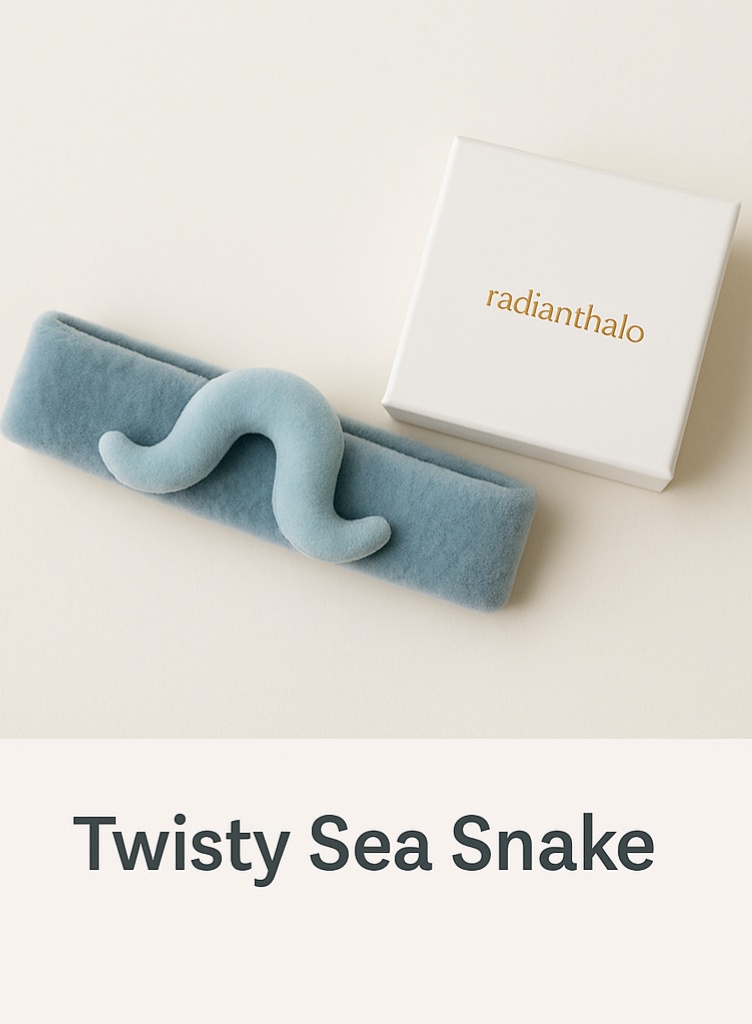 Twisty Sea Snake Baby Headband: Unique and Comfortable for Baby Photography