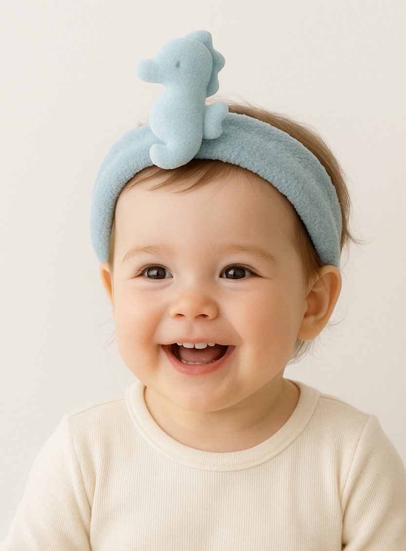 Seahorse Baby Headband: Cute Design for Creative Baby Photography