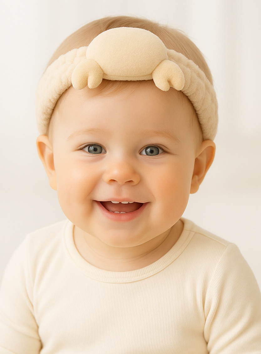 Crab Baby Headband: Soft and Comfortable for Your Baby's Photography
