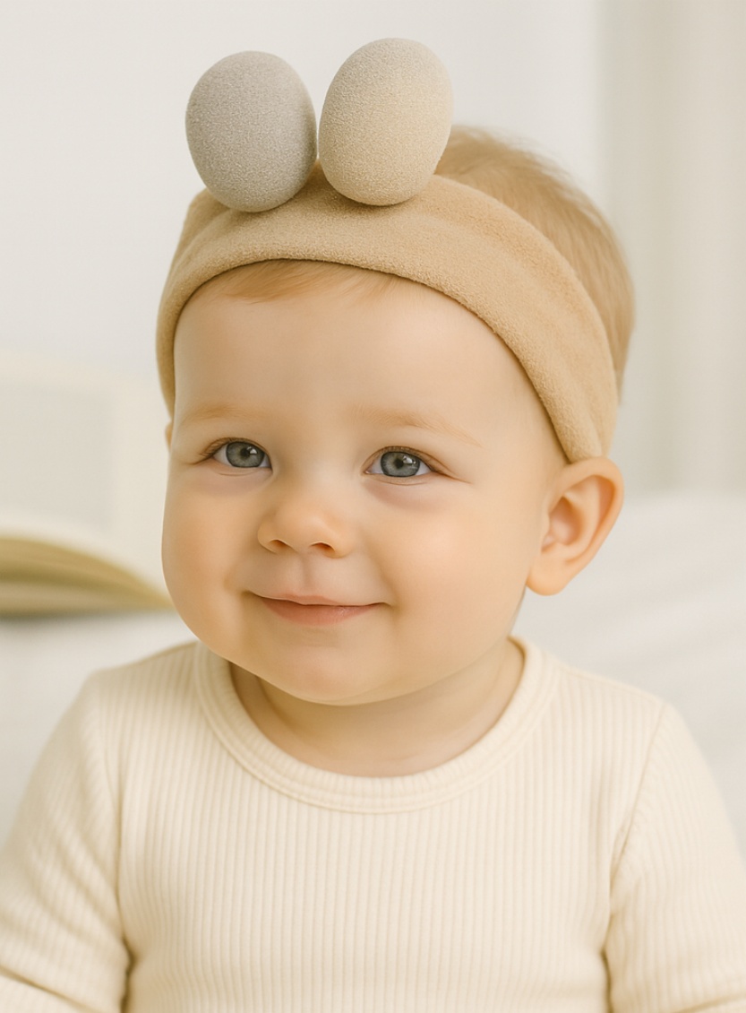 Charming Baby Headbands with Fruit and Cartoon Embellishments – Soft and Stylish