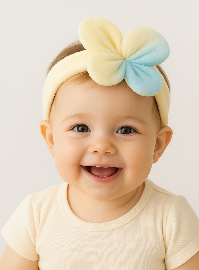 Cozy Baby Headbands with Colorful Embellishments – Comfortable for Daily Wear and Photos