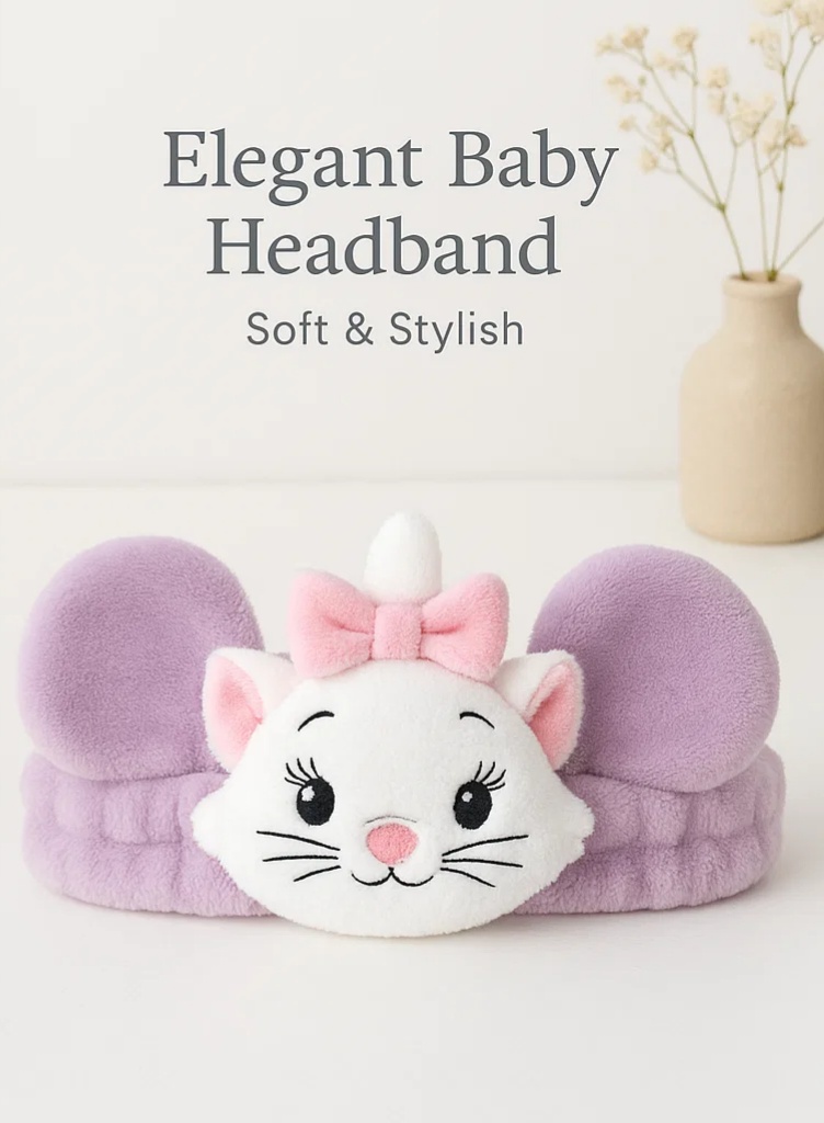 Adorable Baby Headbands with Playful Designs for Photography and Gifts
