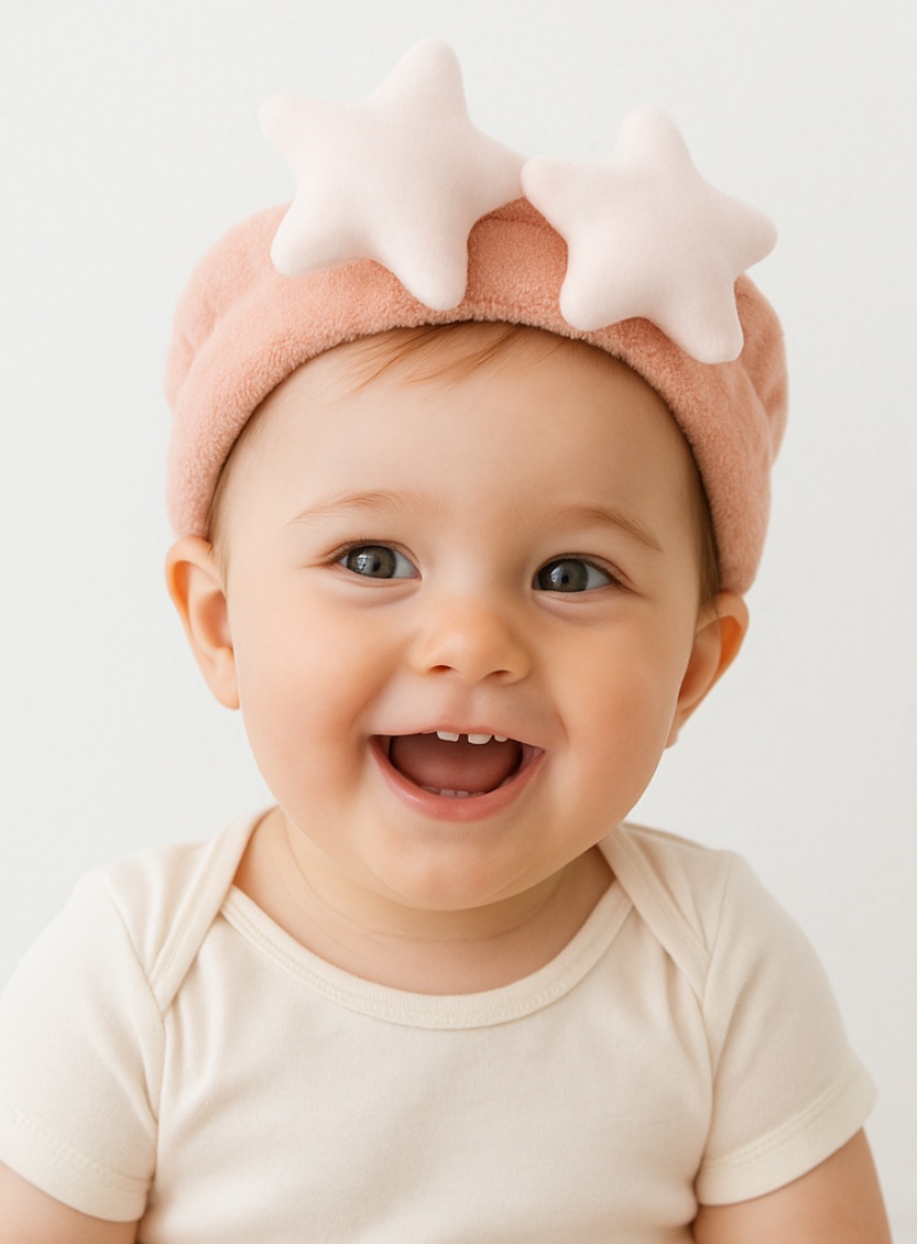 Star Float Mini Headband - Soft Plush Wide Band for Wholesale Orders