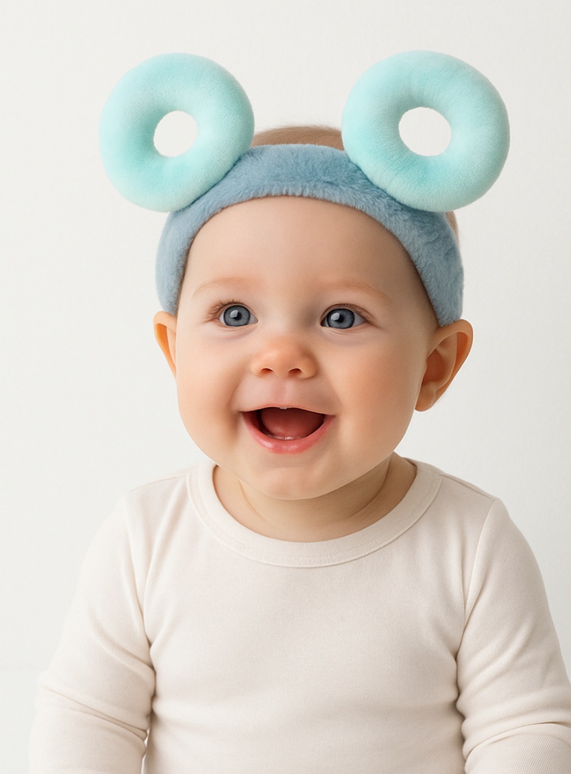Colorful Baby Headbands with Removable Accessories for Custom Looks