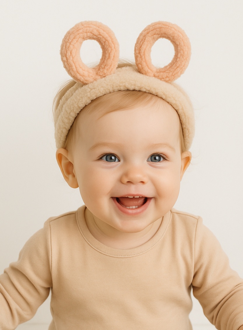 Misty Blue Sea Bubble Ring Headband - Perfect for Baby Fashion Retail