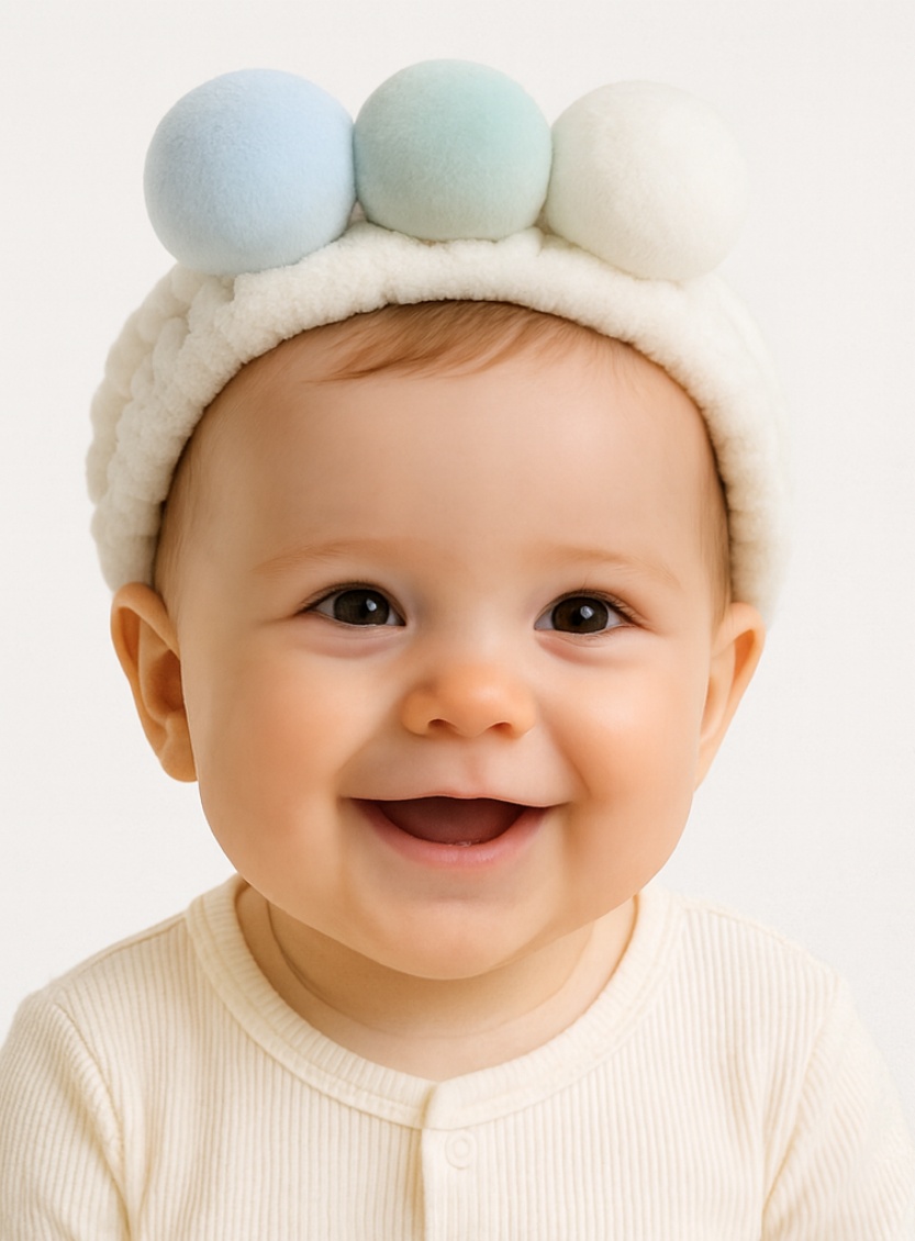 Soft Cartoon Baby Headbands – Perfect for Photoshoots and Daily Wear