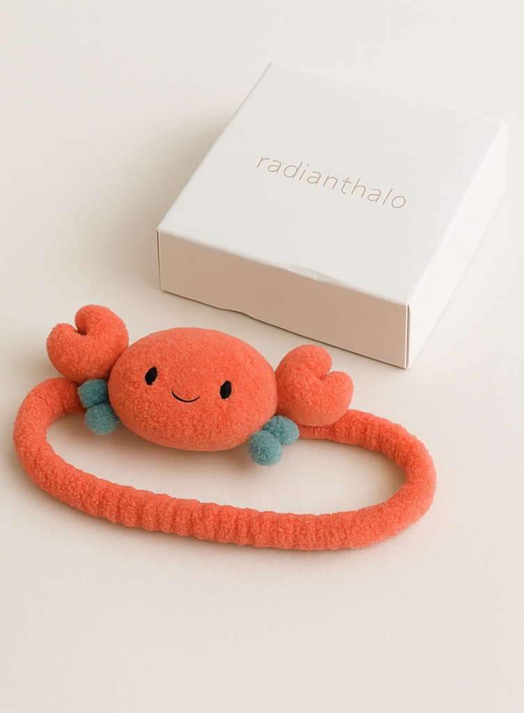 Luxurious Baby Headbands with Soft Fabrics and Vibrant, Removable Decorations