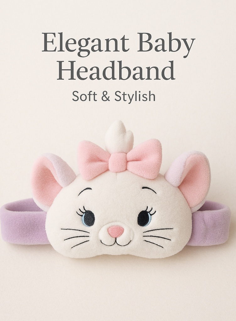 Elegant Baby Headband - Soft and Stylish for Baby Apparel Lines