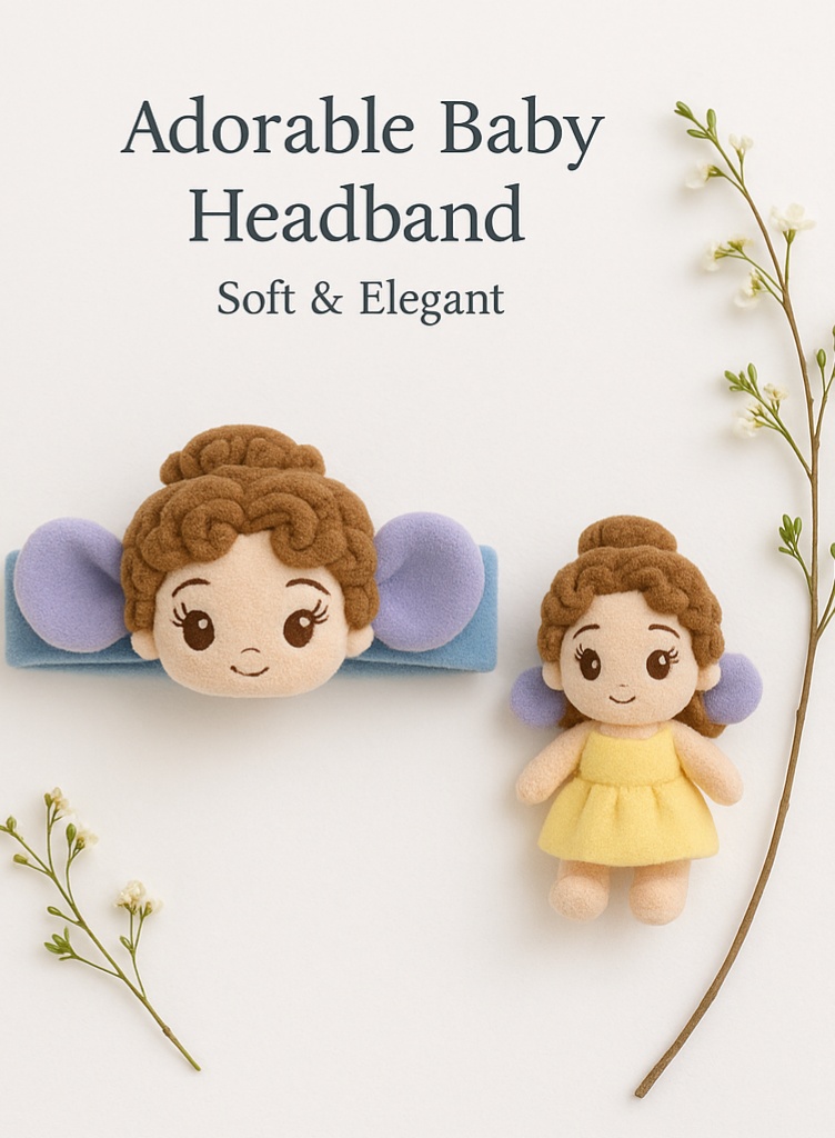 Funny Baby Headband - Playful and Unique Design for Baby Apparel