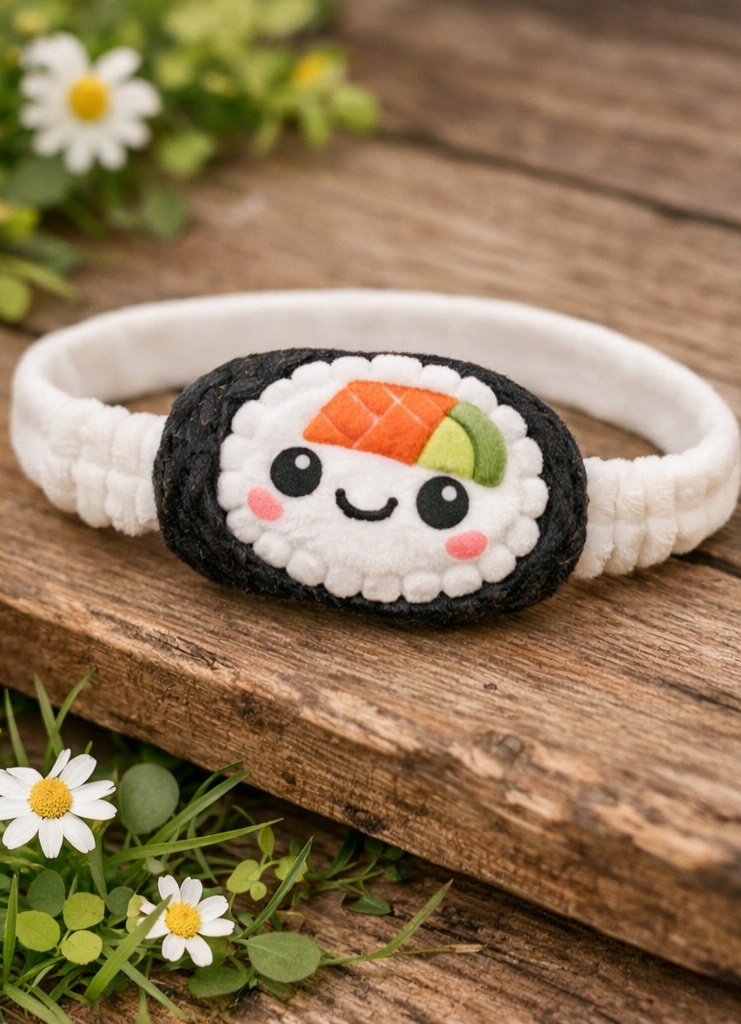 Adjustable Cotton Baby Plush Toy Headband Food-Inspired Infant Hair Accessory for Daily Wear